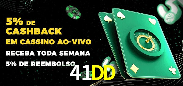 Promoções do cassino ao Vivo 41DD